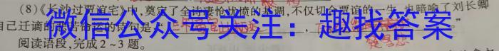 2024年普通高校招生考试冲刺压轴卷(一)语文