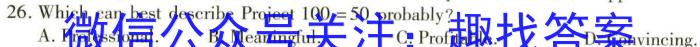 沧衡学校联盟高二年级2023-2024学年下学期期中考试英语