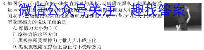 山东省2024年普通高等学校招生全国统一考试(模拟)物理试卷答案