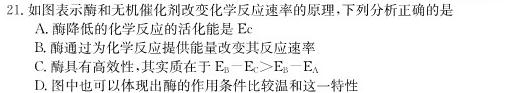 学业测评•分段训练•江西省2024届九年级训练（四）生物