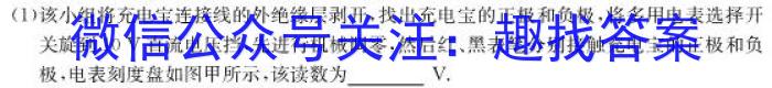 2024届衡水金卷先享题调研卷(辽宁专版)一物理`