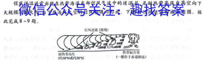 2025年高考单科综合模拟信息卷(五)5地理试卷答案