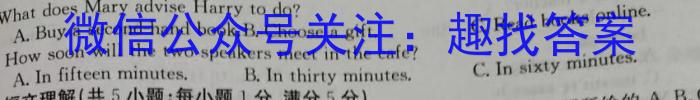 安徽省C20教育联盟2024年九年级第三次模拟试卷英语