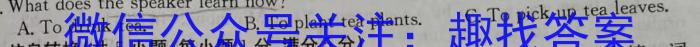 山西省2024年中考模拟示范卷（二）英语试卷答案