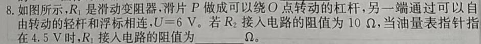 智学大联考·皖中名校联盟 合肥八中2023-2024学年第二学期高一年级期末检测(物理)试卷答案