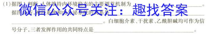 2024年高考真题(全国乙卷)生物学试题答案