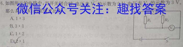 新疆2024年高三年级第二次诊断性测试模拟考试卷物理试卷答案