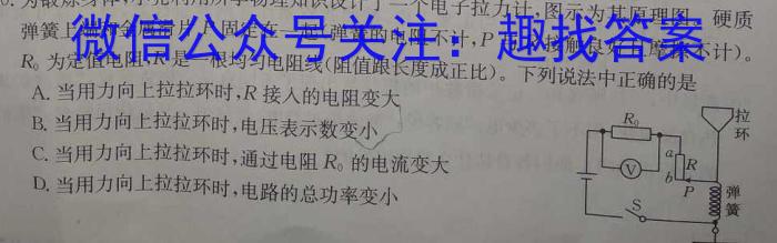 2024年普通高等学校招生全国统一考试猜题信息卷(二)物理试题答案