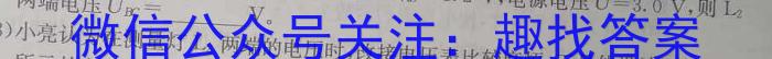 贵州省遵义市2023-2024学年度第二学期八年级学业水平监测物理试卷答案