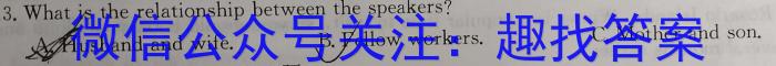 2024年河北省初中综合复习质量检测(四)英语试卷答案