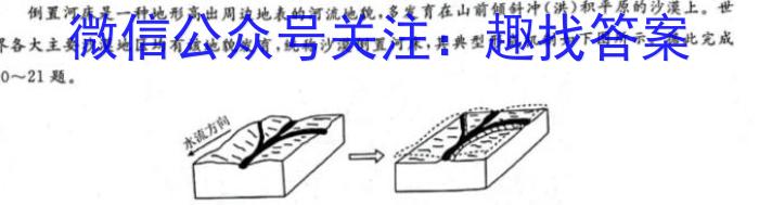 2024年陕西省初中学业水平考试(SX4)地理试卷答案