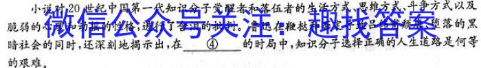 河南省2023-2024学年度八年级第三次12月月考（三）/语文