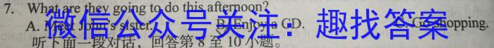 2024年长沙市初中学业水平考试模拟试卷(五)英语