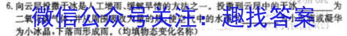 2024届名校之约中考导向总复习模拟样卷 二轮(三)l物理