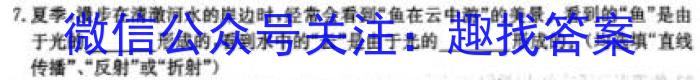 ʡն2023~2024ѧѧڸһ꼶ĩͳԾ(241438D)xԾ