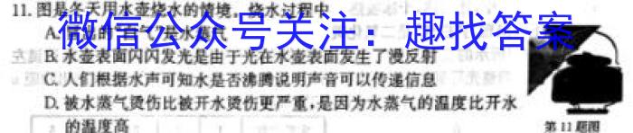 贵州省贵阳第一中学2024届高考适应性月考卷(九)(黑白黑黑黑白白)物理试题答案