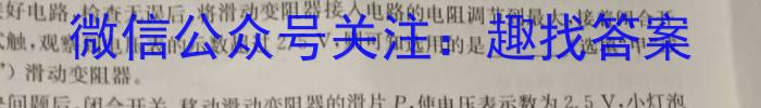 山西省2023-2024学年高二上学期12月月考（242284D）物理试卷答案