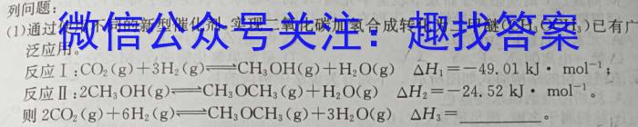 3衡水金卷先享题调研卷2024答案新高考(3)化学试题