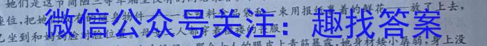 [石家庄一检]石家庄市2024年普通高中学校毕业年级教学质量检测(一)1/语文