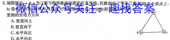 河北省2023-2024学年度第二学期高二年级3月份月考试卷物理