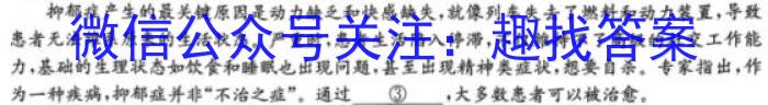 广东省2023-2024学年度九年级综合训练(三)/语文