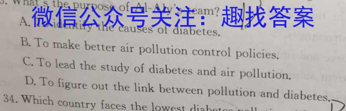 名校计划 2024年河北省中考适应性模拟检测(实战型)英语试卷答案