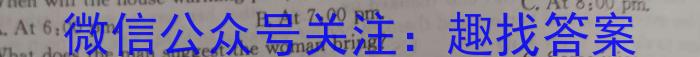 文博志鸿 河南省2023-2024学年八年级第二学期期中教学质量检测(A)英语试卷答案