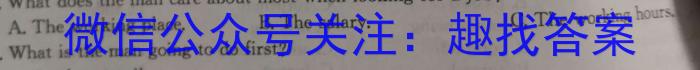 安徽省2023-2024学年度第二学期九年级阶段模考英语