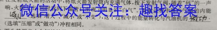 启光教育2024年河北省初中毕业生升学文化课模拟考试(四)物理试题答案