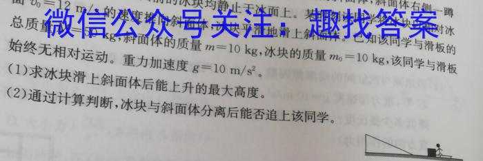 河南省焦作市2023-2024学年八年级（下）期末抽测试卷物理试卷答案