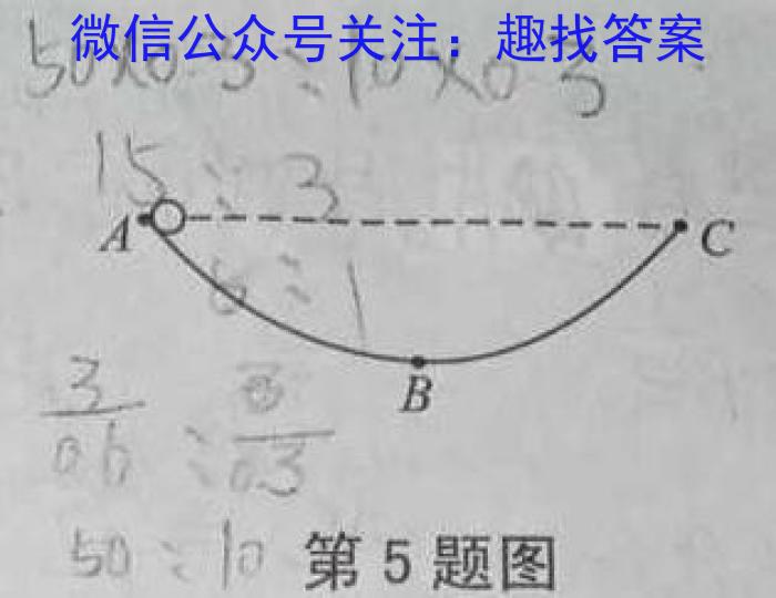 贵州省2023-2024学年第一学期高一质量监测(24-243A)l物理