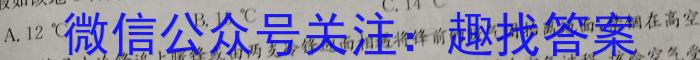 2024年全国普通高等学校招生统一考试·A区专用 JY高三冲刺卷(三)3地理试卷答案