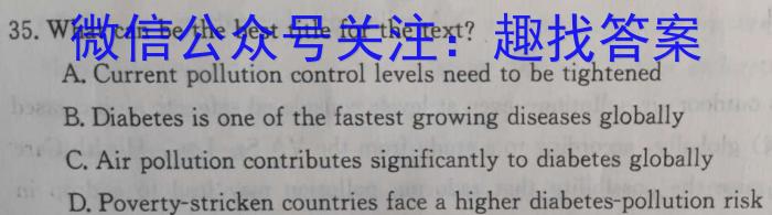 2024届湖北省麻城三中高考模拟试卷(二)英语试卷答案