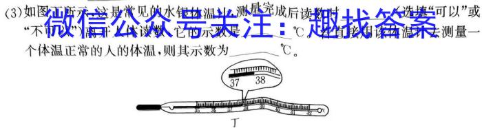 智学大联考·皖中名校联盟 2023-2024学年(下)高三“三模”联考物理试题答案