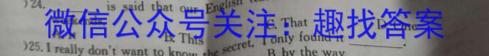 2024年安徽省初中学业水平考试模拟试卷（预测一）英语