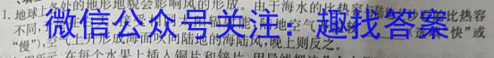 陕西省榆林市2024-2025学年度第一学期七年级开车收心检测卷物理试题答案