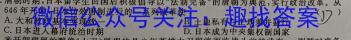 青桐鸣 2025届普通高等学校招生全国统一考试 青桐鸣高二联考(12月)历史试卷答案