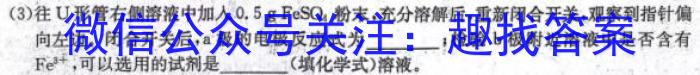 32024届福建省高三12月联考(24-254C)化学试题