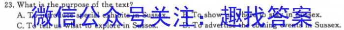 ［河南大联考］河南省2024届高三年级上学期12月联考英语