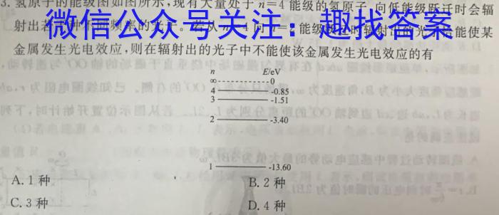 名校计划 2024年河北省中考适应性模拟检测(仿真一)物理试题答案