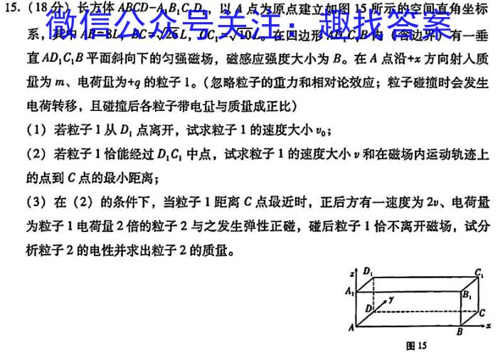 陕西省2024-2025学年度第一学期九年级开学收心检测卷物理`