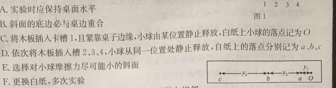 [今日更新]贵州省黔南州2023-2024学年度高二第一学期期末质量监测试卷.物理试卷答案