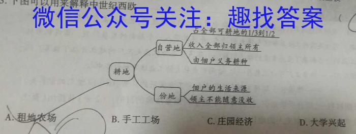 江西省2024届九年级第五次月考&政治