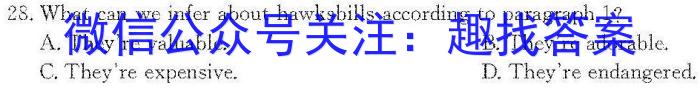 陕西省2024年九年级最新中考信息卷【7LR】英语