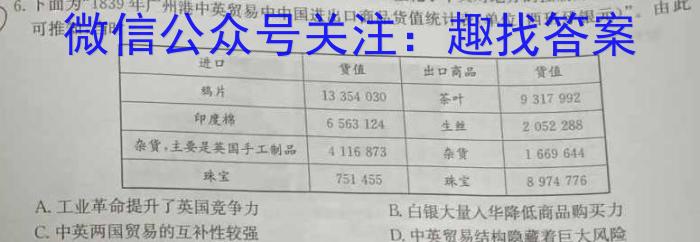 陕西省咸阳市2023-2024学年下学期高二期末统考&政治