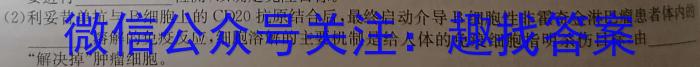 安徽省六安市2024年高三教学质量检测生物学试题答案