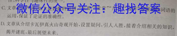 山西省大同市2024年九年级3月月考（一）语文