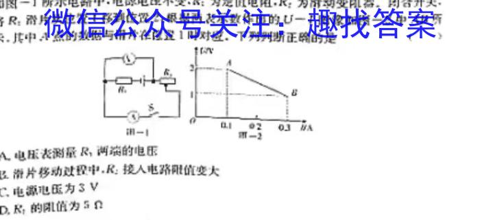 三重教育·2024届高三2月考试（新高考卷）物理`