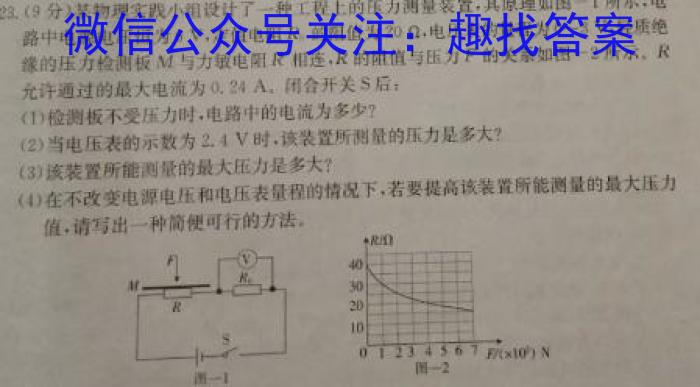 日照市2021级高三校际联合考试(2024.05)物理`