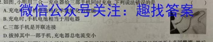 2024年河南省重点中学内部摸底试卷（二）物理`